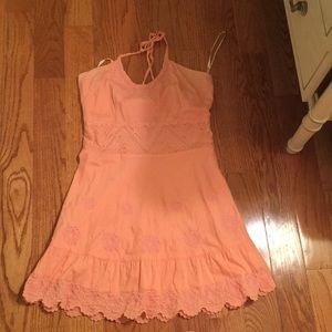 Anthropologie halter dress by odille